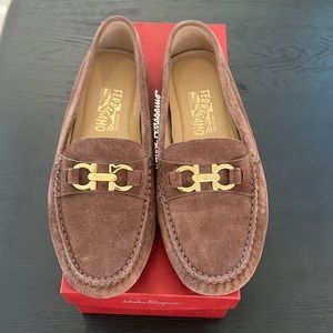 Salvatore Ferragamo suede loafers